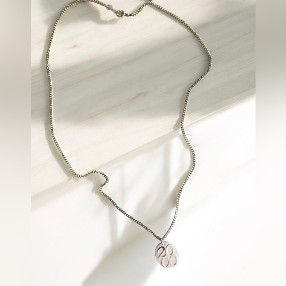 Y2K Sterling Silver Necklace